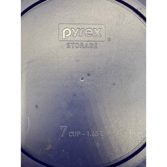 Pyrex Simply Store 3pc 1 Cup Round Glass Storage Set – Asst Color Lids - Picture 3 of 8